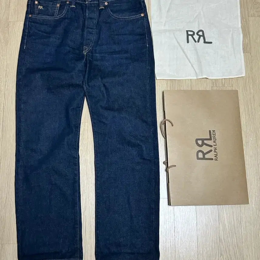 [BUNJANG] RRL Straight Fit Once Wash Jeans / RRL 스트레이트핏 원스 워시