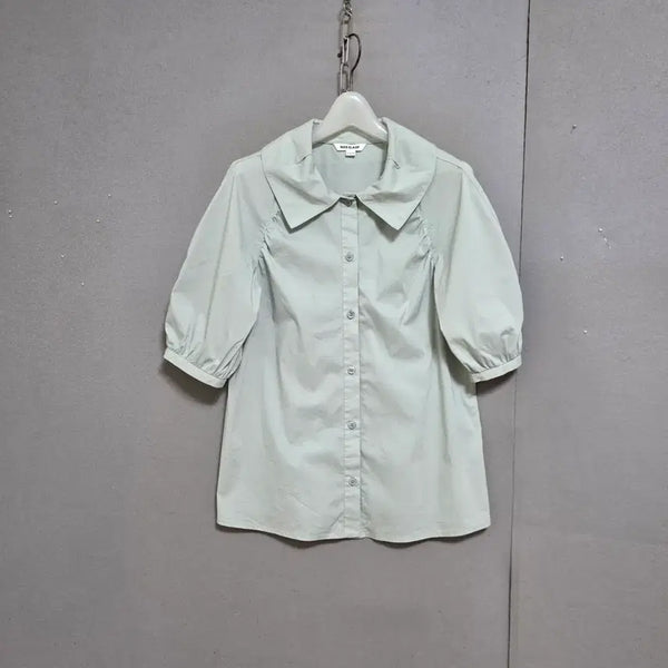 [BUNJANG] Nice Claup Green Blouse (Size 55) / 나이스클랍 귀여운 블라우스 55  n7516