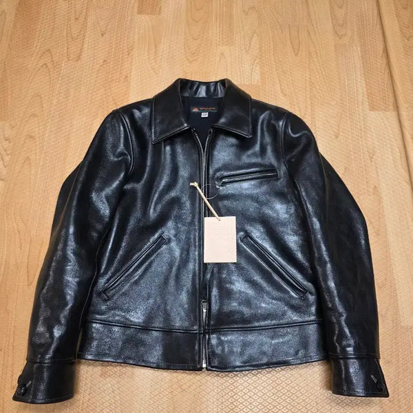 [BUNJANG] Bergriver SA26 Horsehide Leather Jacket / 38  (새상품) 버그리버 sa26 말가죽 자켓 (호스하이드 자켓)