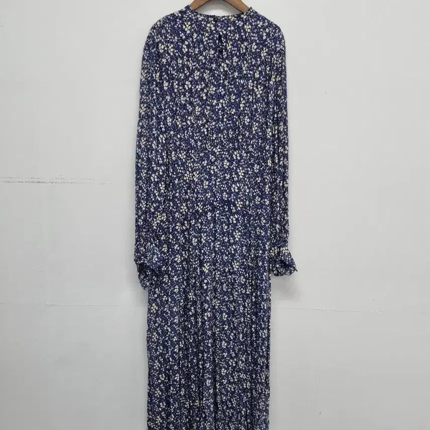 [BUNJANG] Arket Blue Floral Maxi Dress L / 아르켓 블루 잔꽃 맥시 원피스 L