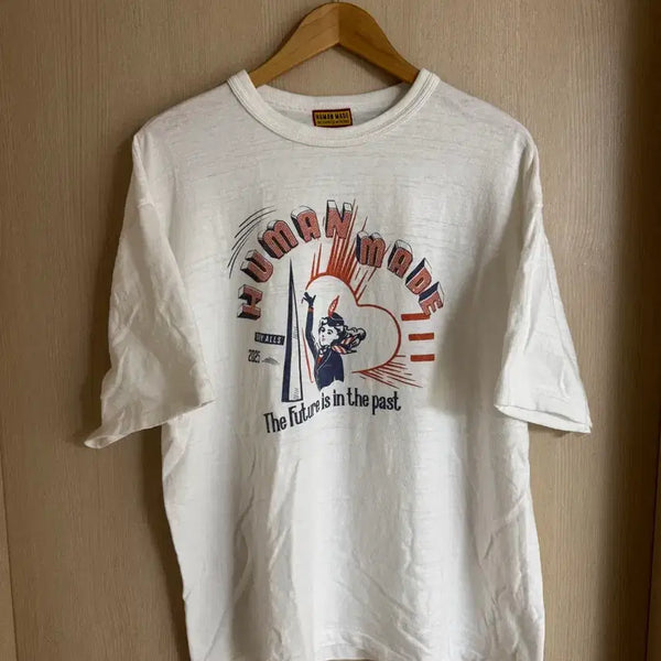 [BUNJANG] Human Made White T-Shirt XL / 휴먼메이드 화이트 반팔티 2XL
