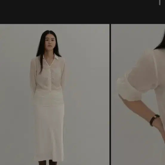 [BUNJANG] Howls Edward Shear Blouse / 호와스 에드 시어 블라우스