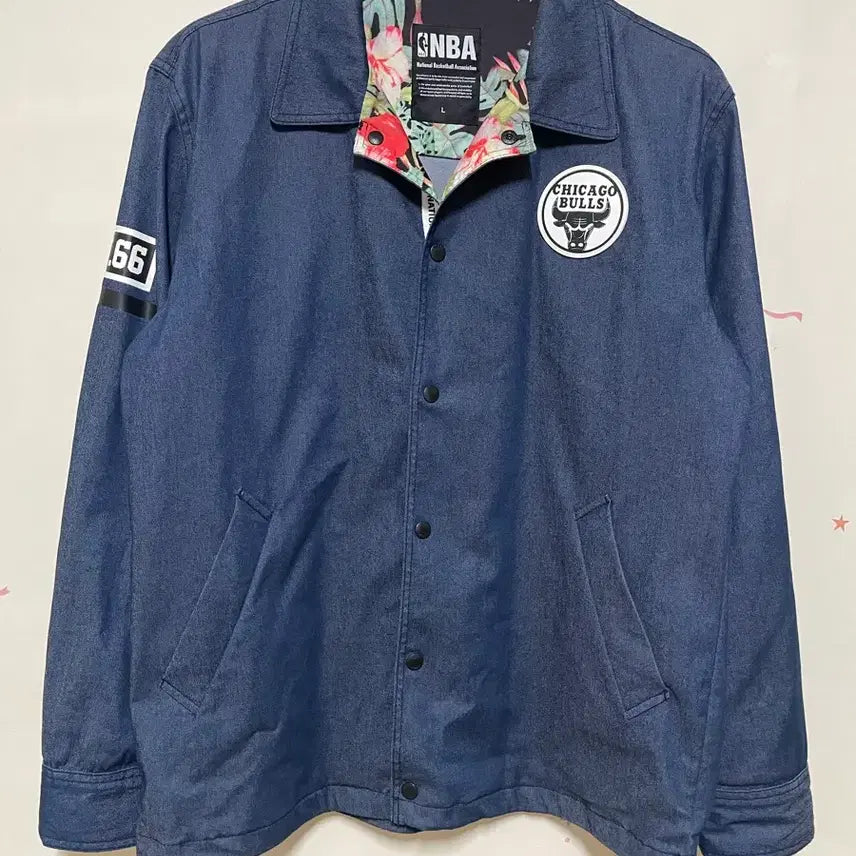 [BUNJANG] NBA Chicago Bulls Denim Jacket / NBA 시카고 불스 데님 자켓
