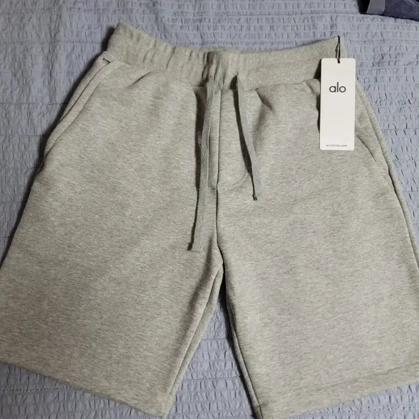 [BUNJANG] ALOE Training Shorts Grey (Unisex) M Size / 알로 반바지 그레이