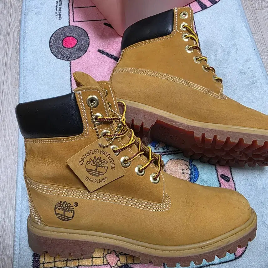 [BUNJANG] Timberland 6-Inch Waterproof Premium Men's Boots / 팀버랜드 6인치 워터프루프 프리미엄 남성부츠 255