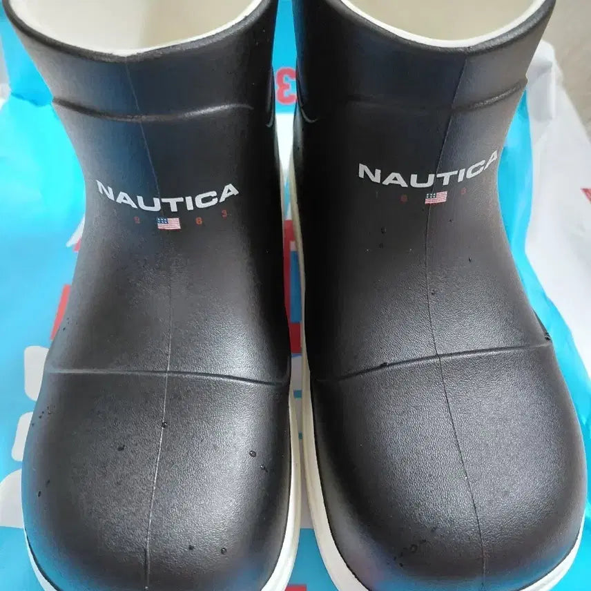 [BUNJANG] Rockfish Short Black Rain Boots / 락피쉬 숏블랙 레인부츠 225~230