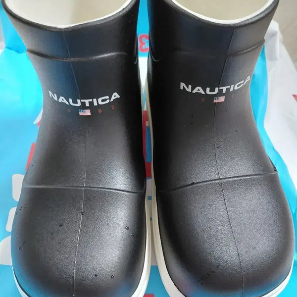 [BUNJANG] Rockfish Short Black Rain Boots / 락피쉬 숏블랙 레인부츠 225~230