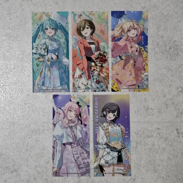 [BUNJANG] Project Sekai Colorful Stage! Thanksgiving Event Limited Edition POB Set - Shiori, Miku, Meiko, Saki, Mizuki, Ena / 프세카 감사제 특전 시오리 미쿠 메이코 사키 미즈키 에나