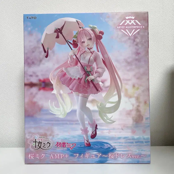 [BUNJANG] Taito Sakura Miku AMP Cherry Blossom Figure (Sealed) / 미개봉 사쿠라 미쿠 타이토 AMP 벚꽃 피규어