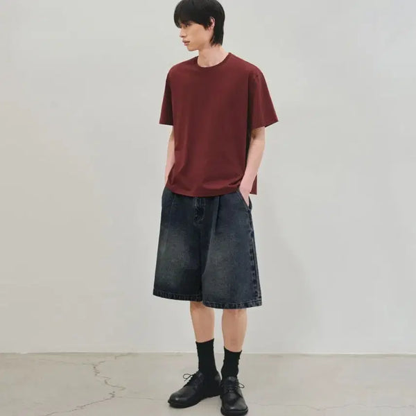 [BUNJANG] Rotemver Washed Bermuda Denim Pants M / (새상품)로템버 워시드 버뮤다 데님 팬츠 M[정가 64,000원]