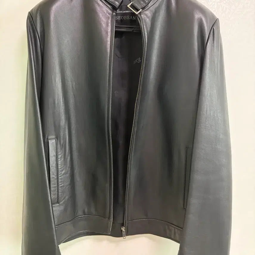 [BUNJANG] Men's Lambskin Leather Jacket Size 100 / 남성 양가죽 자켓 (100)