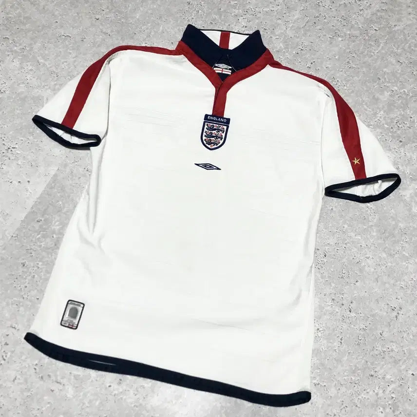 [BUNJANG] Umbro England Football Jersey 2003-2005 Reversible / 엄브로 잉글랜드 유니폼 양면 03-05