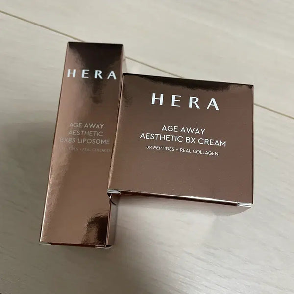 [BUNJANG] Hera Age Away Aesthetic BX83 Liposome 20ml & BX Cream 25ml Set / 헤라 에이지어웨이 에스테틱 BX83 리포솜 20ml BX 크림 25ml
