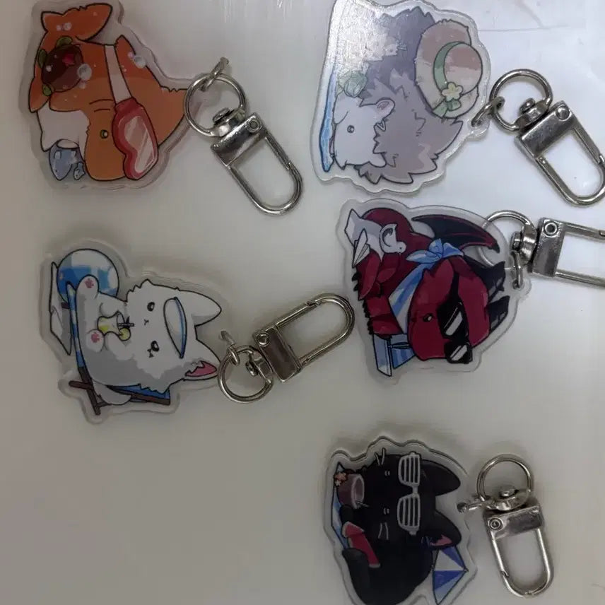 [BUNJANG] Rire Animal Keyring / 리레 동물키링