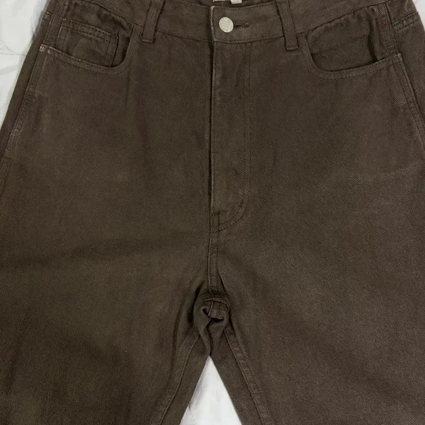 [BUNJANG] Matisse The Curator Wide Dyeing Denim Pants Deep Brown / 마티스더큐레이터 와이드 다잉데님팬츠 딥브라운 1