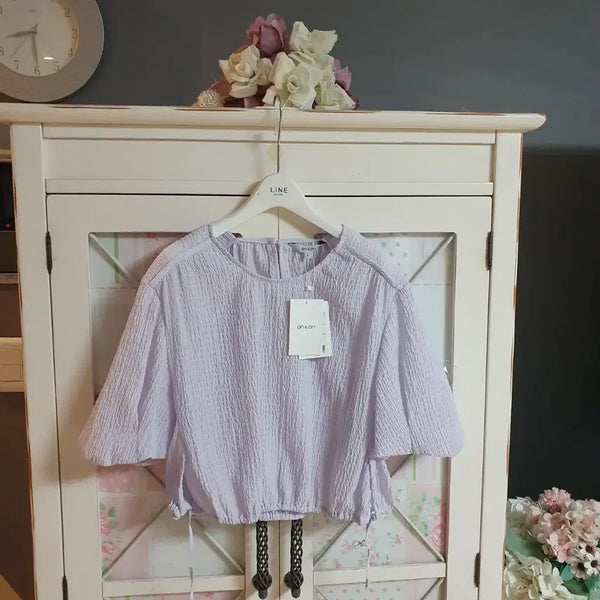[BUNJANG] ON&ON Lavender Blouse (Size 55-66) / 온앤온 블라우스/55-66 새상품