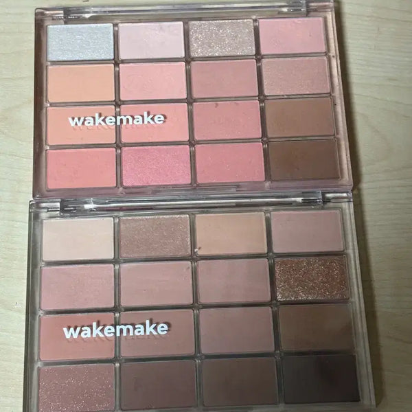 [BUNJANG] WAKEMAKE Soft Blurring Eye Palette (Candy Coral Blurring / Mute Coral Blurring) / 웨이크메이크 소프트 블러링 아이팔레트 캔디코랄블러링 뮤트코랄블러링