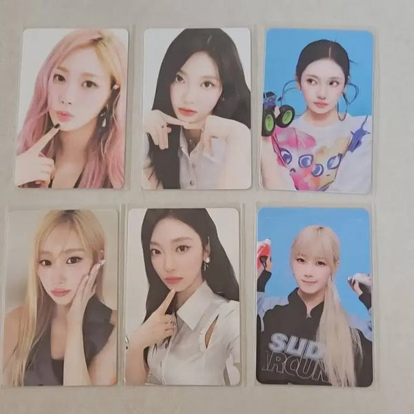 [BUNJANG] aespa NingNing Giselle 2025 Season's Greetings Photocard Bundle Set / 에스파 닝닝 지젤 시그 포카 일괄