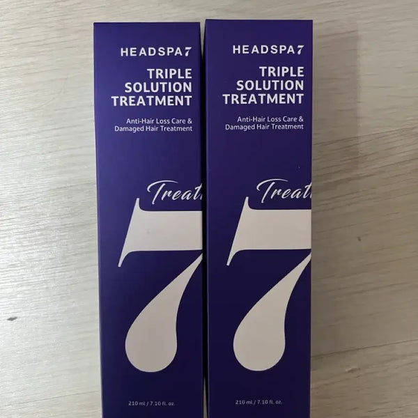 [BUNJANG] Headspa7 Triple Solution Treatment 210ml / 새상품 헤드스파7 트리플 솔루션 트리트먼트 210ml