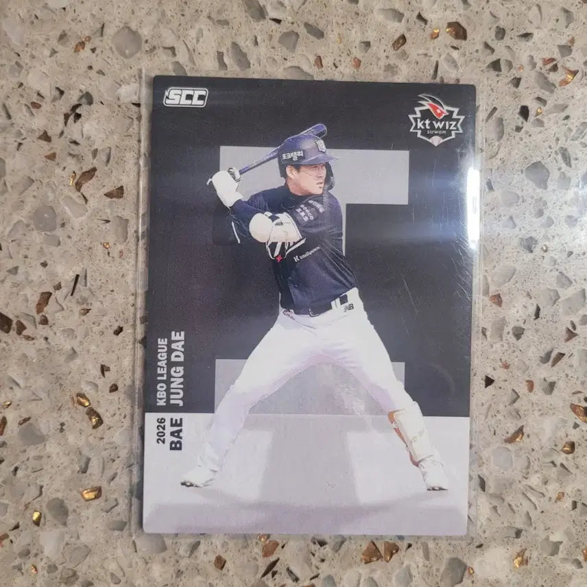 [BUNJANG] KBO 26KT Alphabet Assignment Card / KBO 26KT 알파벳 배정대 카드