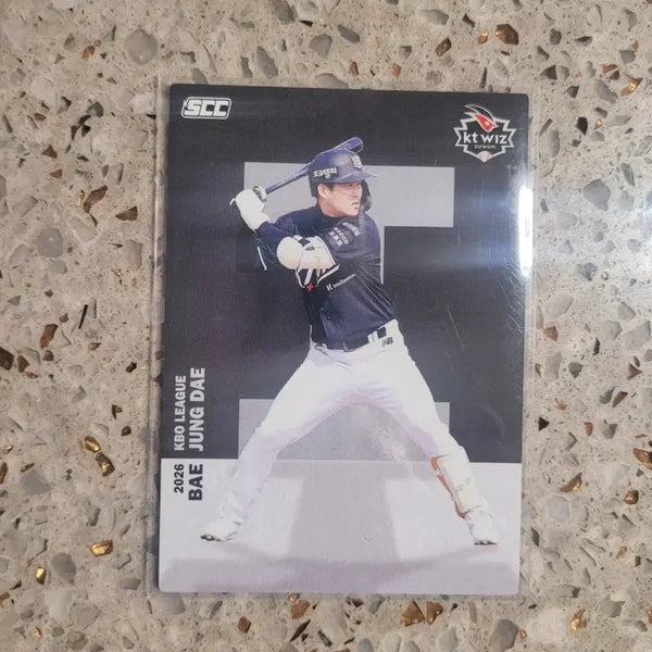 [BUNJANG] KBO 26KT Alphabet Assignment Card / KBO 26KT 알파벳 배정대 카드