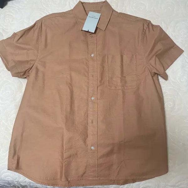 [BUNJANG] Mind Bridge Oxford Short Sleeve Shirt / 마인드브릿지 옥스퍼드 반팔 셔츠