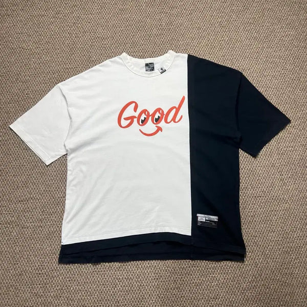 [BUNJANG] Miharayasuhiro Good Inspiration Short Sleeve T-Shirt White XL / GU 미하라야스히로 Good Inspiration 반팔 화이트 XL