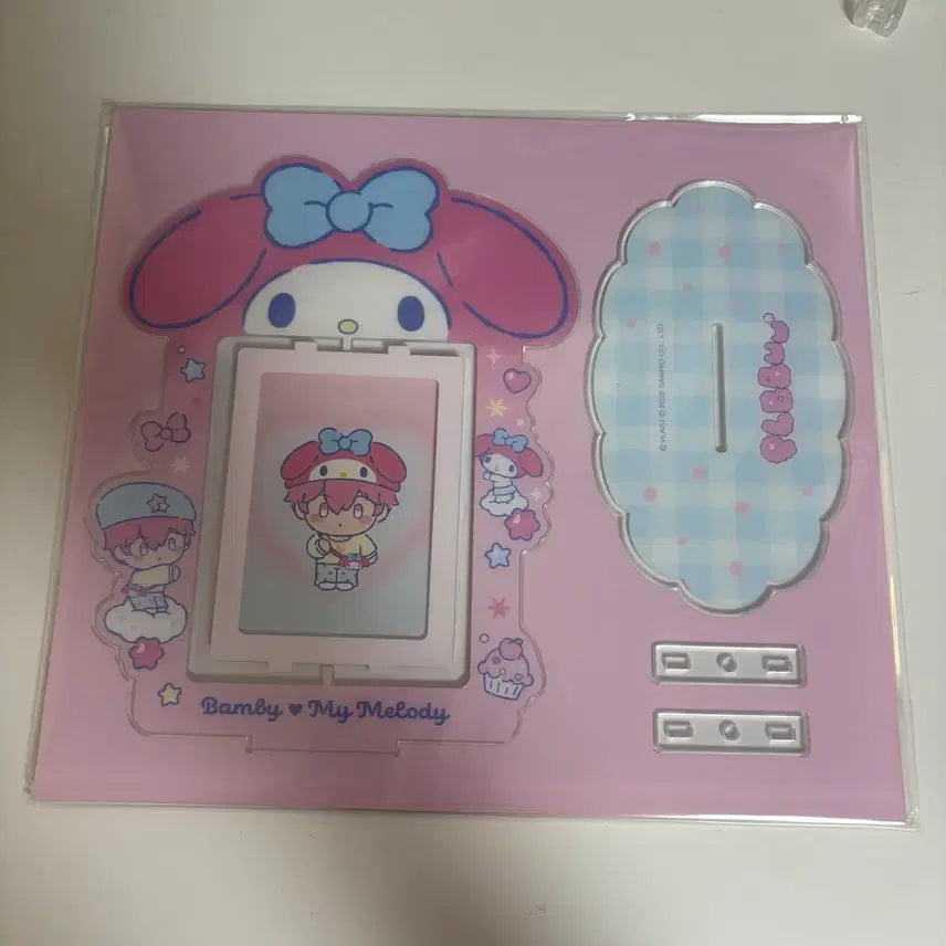 [BUNJANG] PLAVE Bambi Acrylic Photocard Stand (Sanrio Collaboration) - Sealed / 플레이브 밤비 플뿌 아크릴 포카 스탠드 미개봉