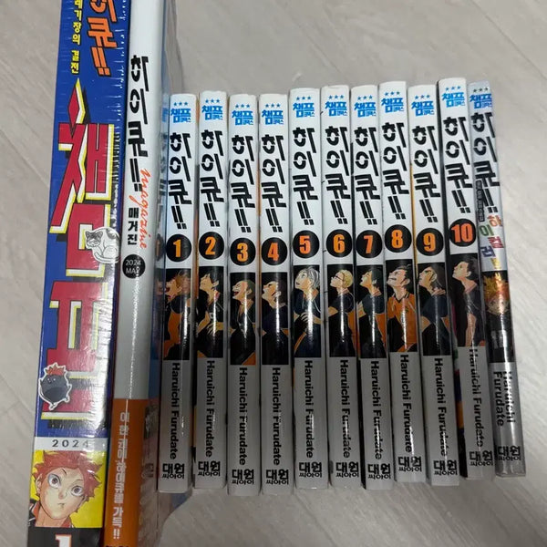 [BUNJANG] Haikyu!! Manga Volumes 1-10 + Special Edition / 만화책 하이큐!! 1~10권 + 별책 판매합니다