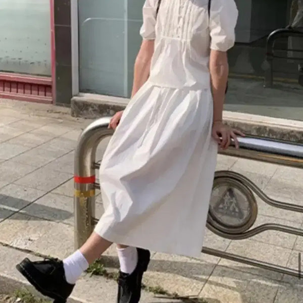 [BUNJANG] Frontrow Rayon Blend Skirt / 프론트로우 레이온혼방 스커트
