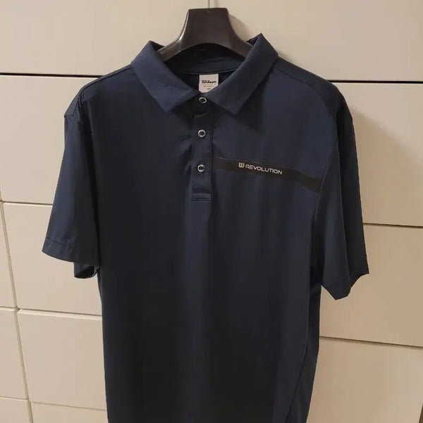 [BUNJANG] Wilson Sports Navy Polo T-Shirt / 윌슨 스포츠 폴로 카라티
