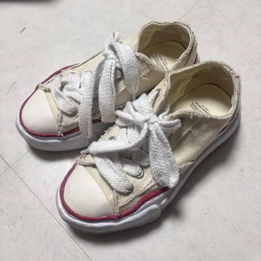[BUNJANG] Mihara Yasuhiro Peterson Leather Sneakers EU 36 / 미하라 야스히로 피터슨 EU 36 (230)