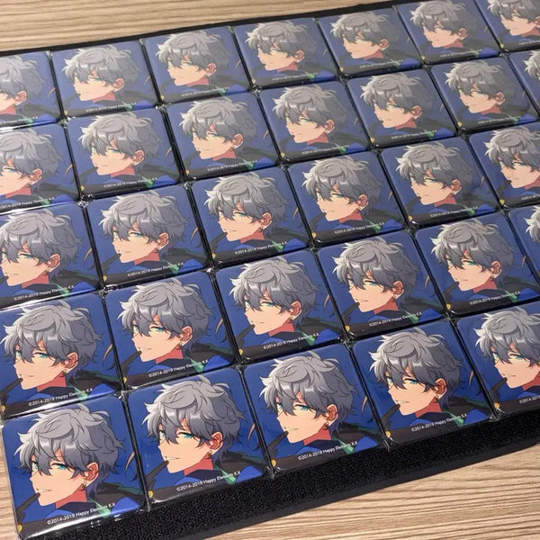[BUNJANG] Ensemble Stars Izumi Sena Trip Square Can Badges (35 pcs) & Jacamart A3 Ita Bag Bundle / 앙스타 세나 이즈미 트립 사각 캔뱃지 35개 이타백 자카마트 a3 드림라