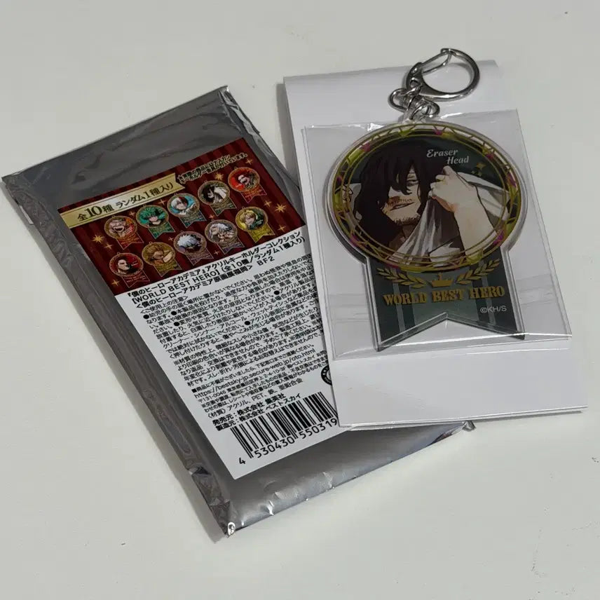 [BUNJANG] My Hero Academia Original Art Exhibition Aizawa Acrylic Keyring / 나의 히어로 아카데미아 원화전 아크릴 키링 [아이지와]