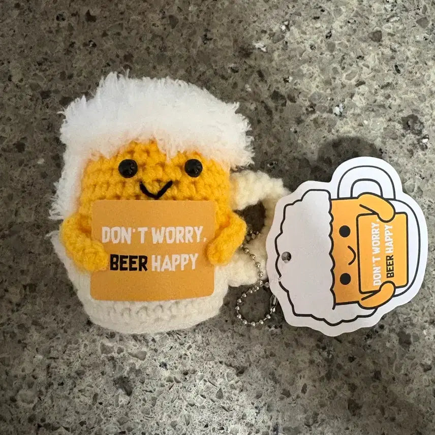 [BUNJANG] Beer Mug Charm Keychain / (새상품/미사용) 귀여운 맥주잔 키링 팝니다.