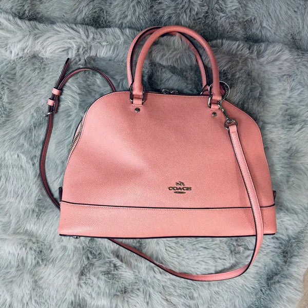 [BUNJANG] Coach Pink Dome Bag Crossbody Bag / 정품. 코치 돔백 핑크. 크로스백.