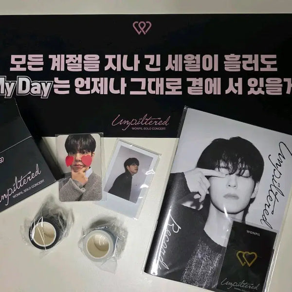 [BUNJANG] DAY6 Wonpil Unfiltered Concert Entry + Made Gift / 원필 언필터드 막콘 입장+마데기프트