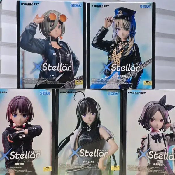 [BUNJANG] Sega Girls Band Cry Stellar Full Collection Bundle Set (Sealed) / 세가 걸즈밴드크라이 Stellar (미개봉) 피규어 일괄