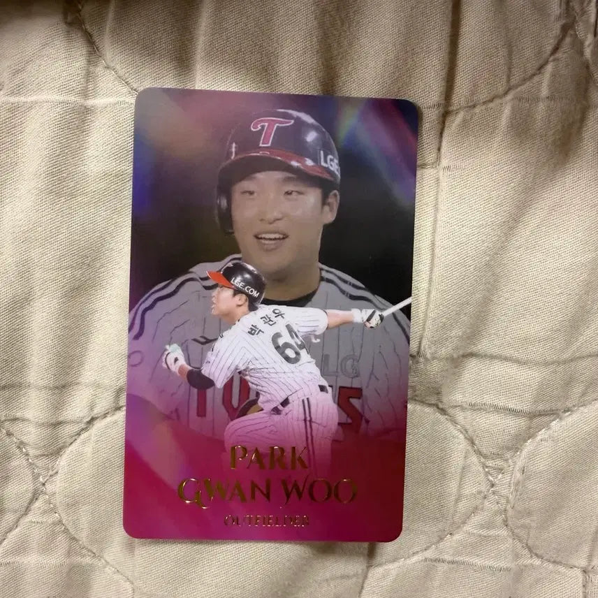 [BUNJANG] LG Twins Park Gwan-woo Photocard / 엘지트윈스 박관우 포토카드