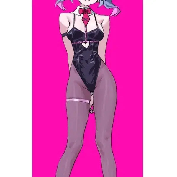 [BUNJANG] Rabbithole Miku Cosplay Costume Set (Sealed, Includes Stockings) / 래빗홀 미쿠 코스프레 미개봉 풀셋 스타킹포함 안사감 이번주가격올림ㅋ