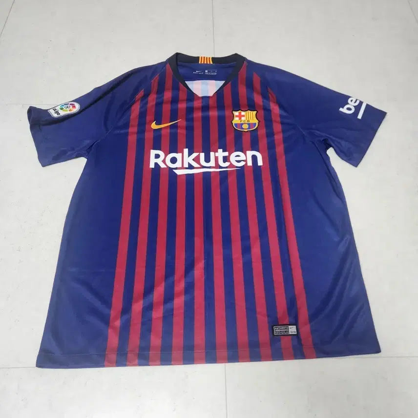 [BUNJANG] Nike Barcelona 18-19 Jersey (No Name, International XL) / 나이키 바르셀로나 18-19 유니폼(노마킹 해외XL)
