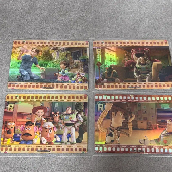 [BUNJANG] Toy Story 4 Photocard 4-Piece Set / 토이스토리4 포토카드 4종 세트