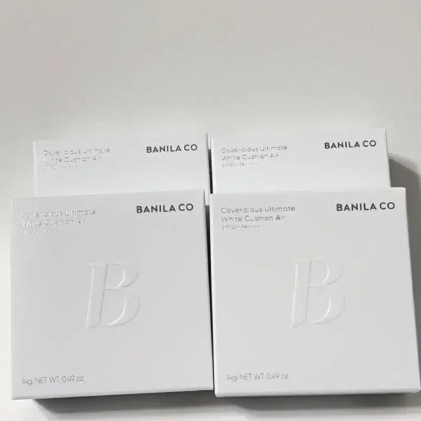 [BUNJANG] Banila Co. Covericious Ultimate White Cushion Air SPF50+ PA++++ 14g / [새상품] (신상)바닐라코 커버리셔스 얼티밋 화이트 쿠션 에어