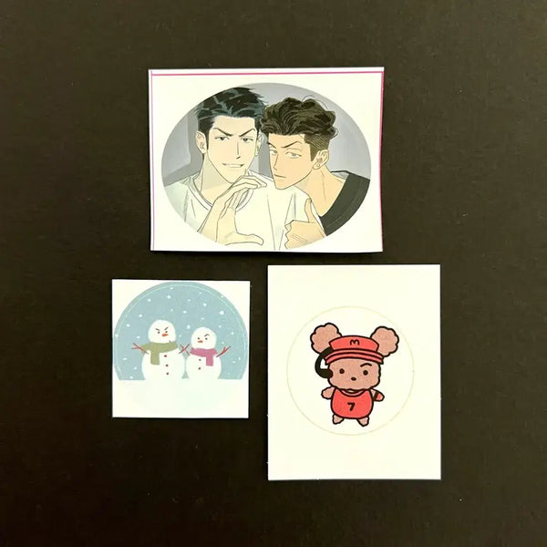 [BUNJANG] Slam Dunk Shohoku Taewon Taesup Sticker Bundle / 슬램덩크 슬덩 북산 대만 태섭 대태 농짱이님 UNTA님 스티커 굿즈
