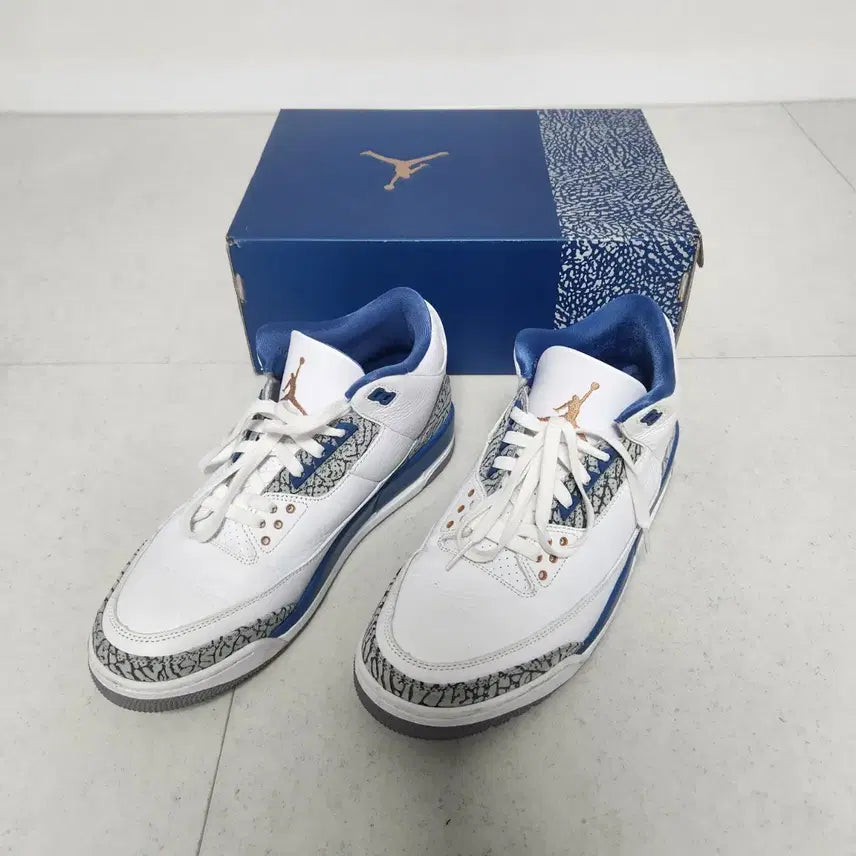 [BUNJANG] Nike Air Jordan 3 Retro True Blue / 나이키 에어조던3 레트로(트루블루 290)