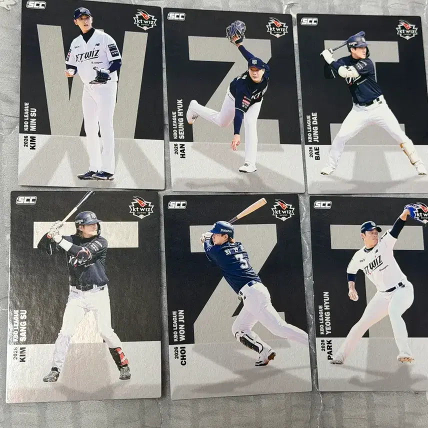 [BUNJANG] KBO Baseball Alphabet Card Trade (All Teams Available Except Lotte) / KBO 야구 알파벳카드 교환(롯데제외 모든 구단 보유중)