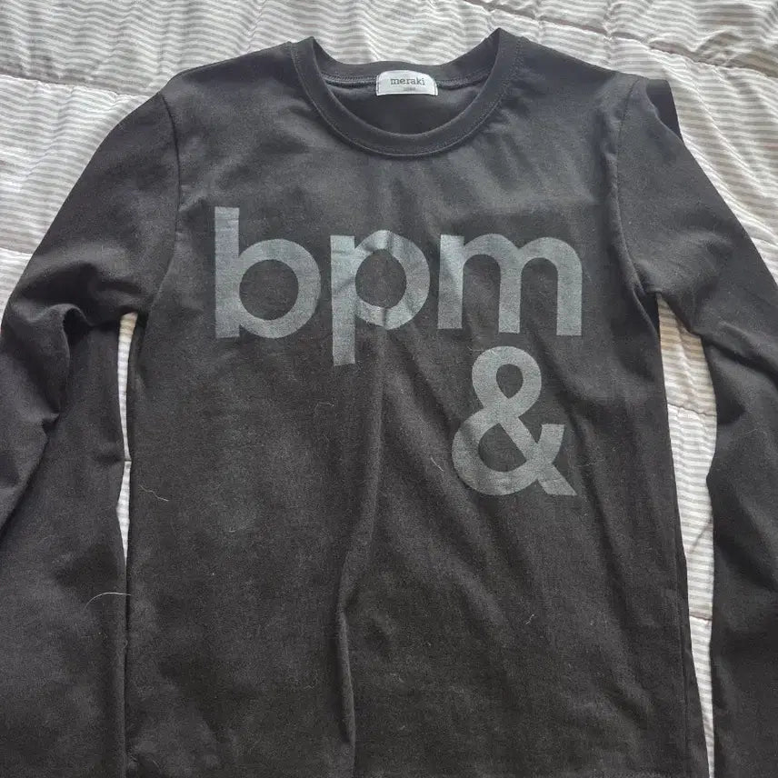 [BUNJANG] BPM& Long Sleeve T-Shirt / bpm& 롱 슬리브 긴팔 티셔츠