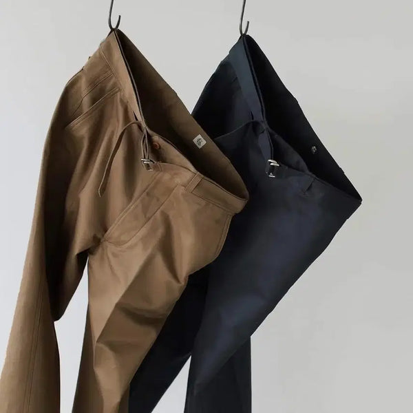 [BUNJANG] Kaptain Sunshine Cabaret Twill Belted Work Pants Khaki / 캡틴선샤인 카바레 트윌 벨티드 워크 팬츠 32 카키