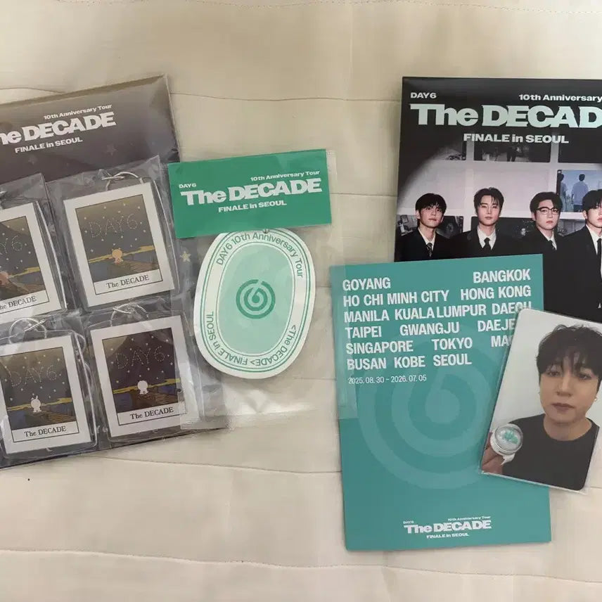 [BUNJANG] DAY6 The DECADE First Concert Entrance & Membership Gift Set / DAY6 The DECADE 첫콘 입장 & 멤버쉽 기프트