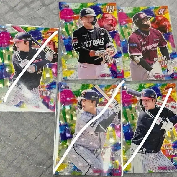 [BUNJANG] KBO Baseball Cards Parallel - Exchange & Sale (Eagles, Wiz, Twins, Kiwoom) / KBO 야구 카드 패러렐 교환 양도 (이글스,위즈,트윈스,키움)